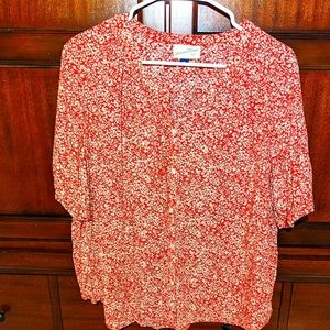 Universal Thread Co. Floral Print Top